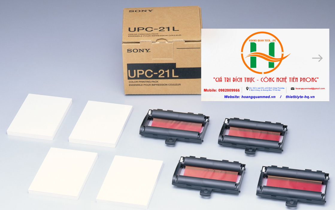 Giấy in siêu âm màu sony UPC-21L